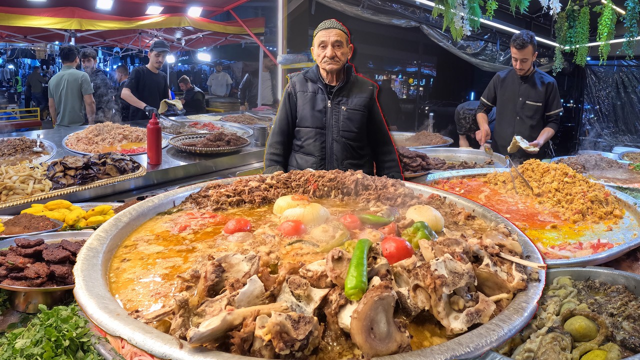 Рамадан 2025 в Курдистане! Удивительная уличная еда Slemani за 1 доллар 🇮🇶