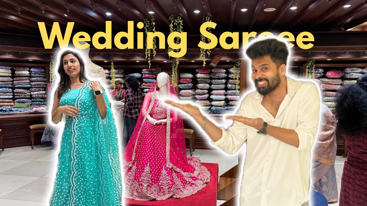 WEDDING SAREE SHOPPING☝️😌
