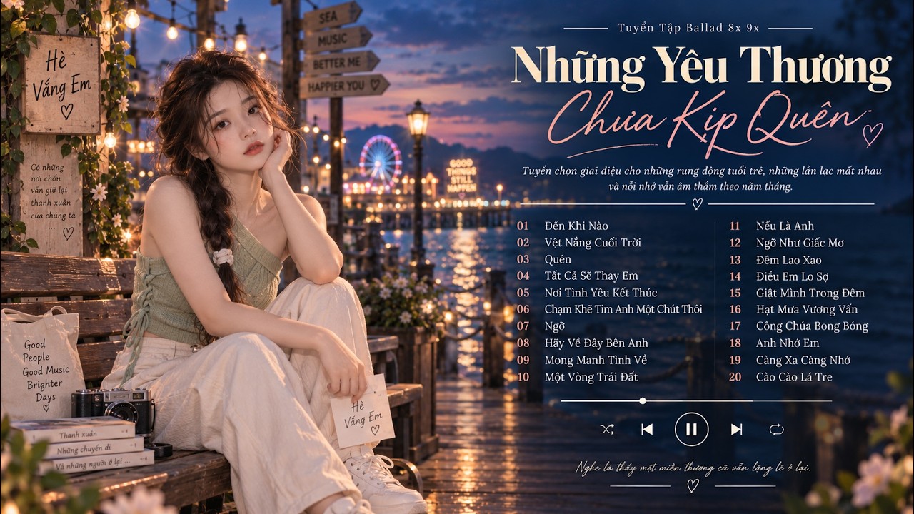 Top 20 Nhạc 8x9x Đang Hot 2026 | Nhạc Chill Ballad Nhẹ Nh&agrave;ng | Bộ Sưu Tập T&igrave;nh Ca Việt Đ&aacute;ng Nghe