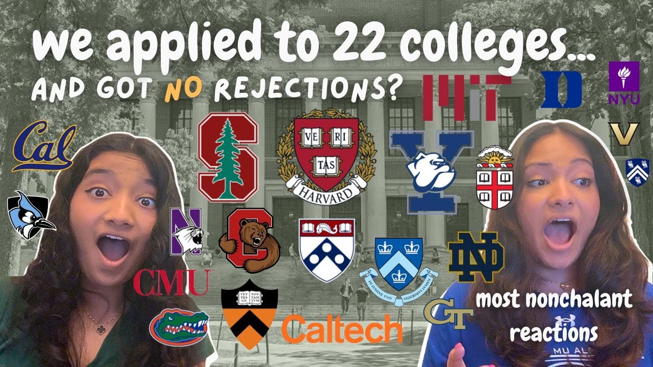 TWIN COLLEGE DECISION REACTIONS 2025 (ivies, likely, mit, caltech, stanford, T20, no safeties)