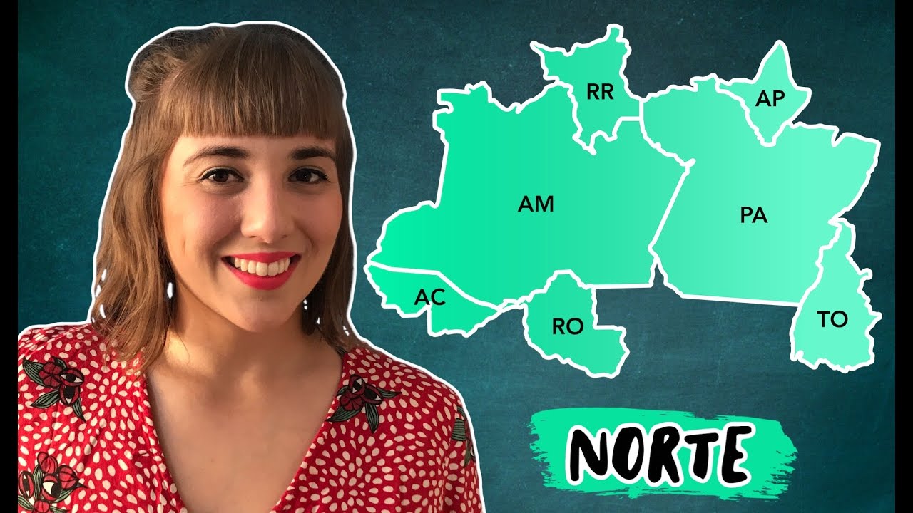 A REGI&Atilde;O NORTE DO BRASIL (aula 5) | As cinco regi&otilde;es 🇧🇷