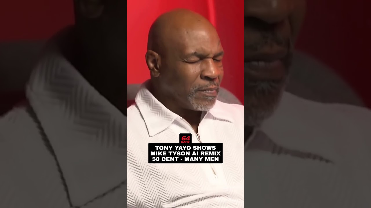 Tony Yayo Shows Mike Tyson AI Remix Of 50 Cent - Many Men