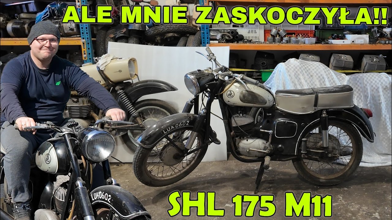 Sprzedający wprowadził mnie w błąd 😜😜 Kupiłem kolejną Polską perełkę SHL 175 M11 ☺️☺️