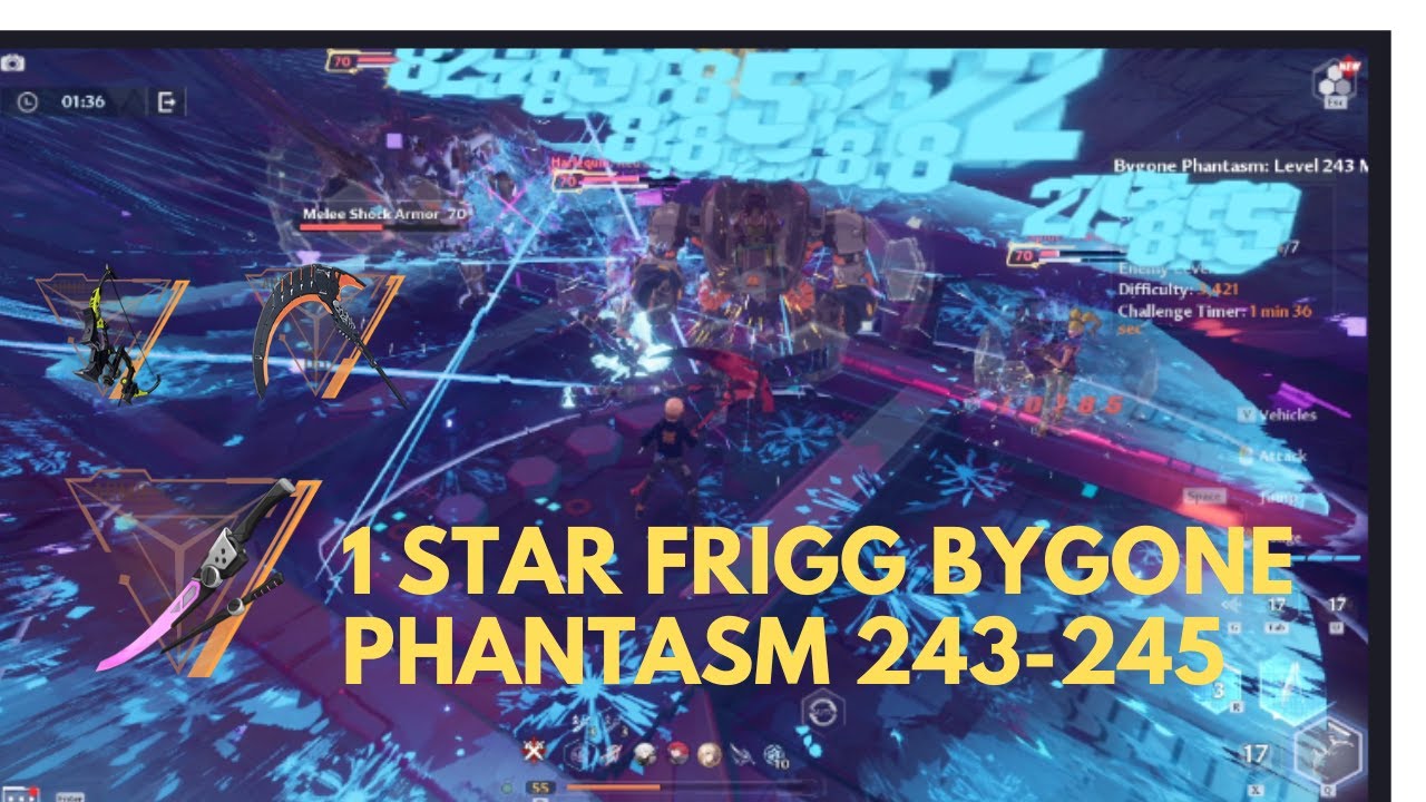 CRAZY Frigg 1 star CARRIED me in Bygone Phantasm floor 243-245