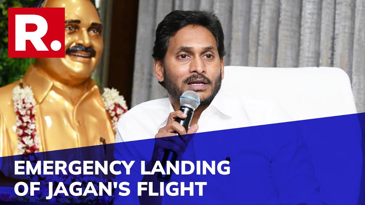 Andhra Pradesh CM Jagan Mohan Reddy's Flight Makes Emergency Landing