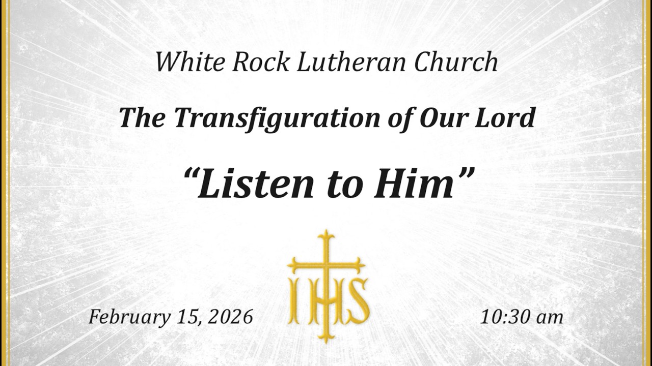 The Transfiguration of Our Lord