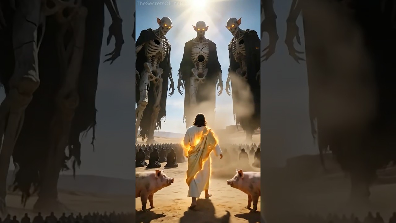 Why Did Thousands of Demons Beg Jesus to Enter the Pigs? 