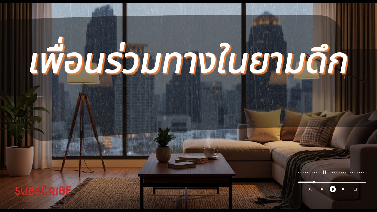 เพื่อนร่วมทางในค่ำคืนที่เงียบงัน (Tight Lofi Beats)