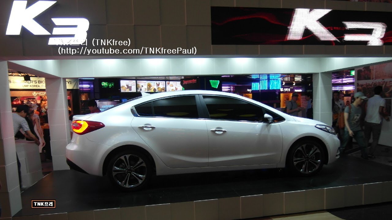 Kia K3 (2014 Kia Forte/Cerato) finally unveiled - exterior only