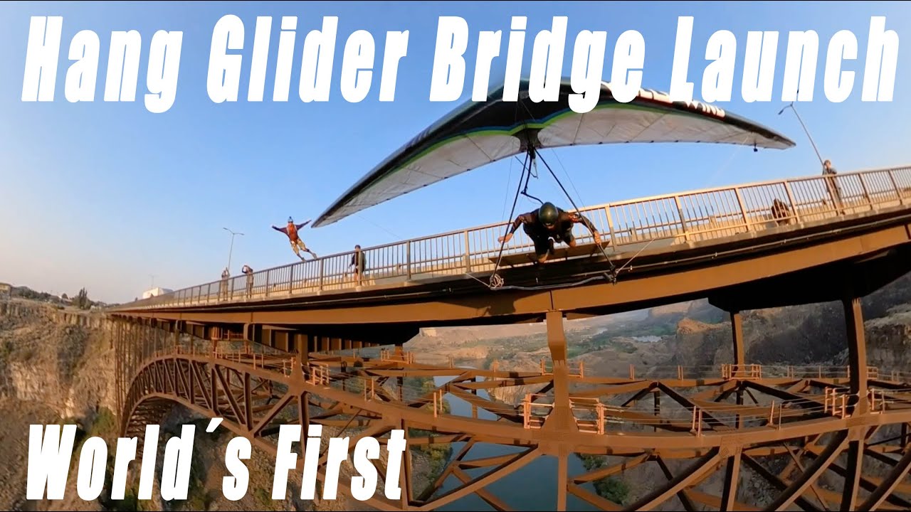 Hang Glider Bridge Launch | 