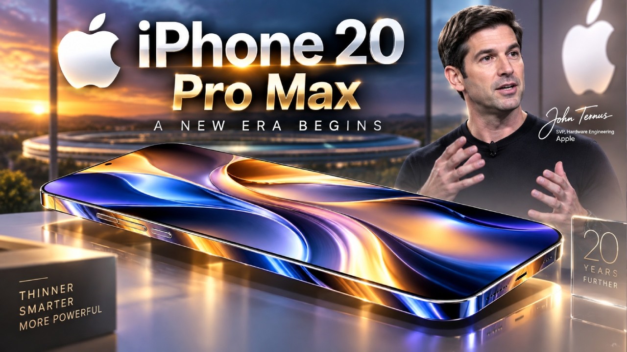 iPhone 20 Pro Max - WOW, Apple's Secret Redesign Leaked! Breaking News😱