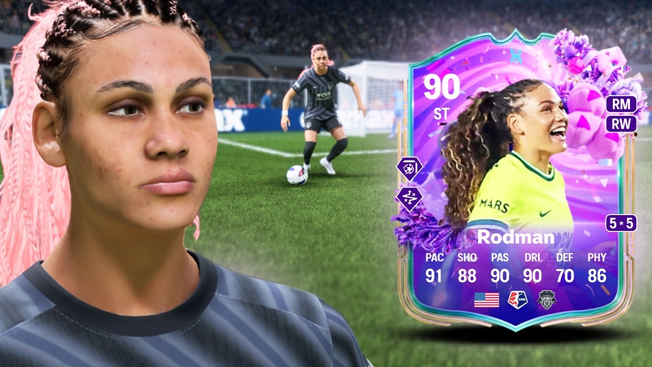 90 RODMAN THE PARTY IS INSIDE EVOLUTION ОБЗОР ИГРОКА В FC 26 | FC 26 ULTIMATE TEAM
