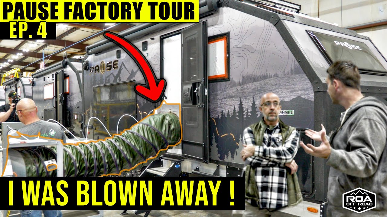 RV Manufacturer Obsessed with Quality? 3X Inspection QC at Pause! Off-Road Trailer Factory Tour Ep4