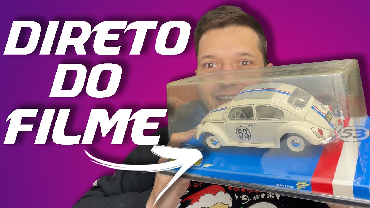COLEÇÃO SE MEU FUSCA FALA SE HERBIE 53 HOT WHEELS E JOHNNY LIGHTNING