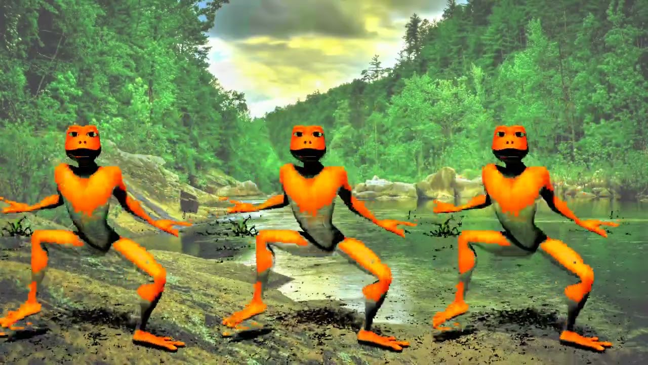 Dancing patila frog cyberpunk | Patila coffin dance | Patila dance funny