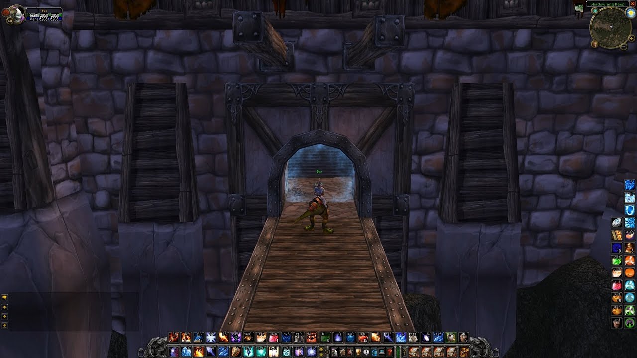 Shadowfang Keep Dungeon Entrance Location, WoW Classic