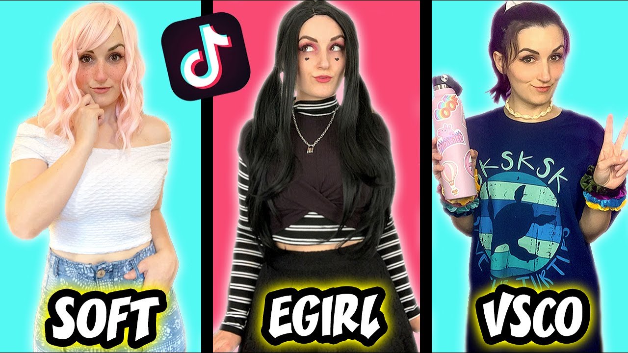 Превращаемся в девушек из Tik Tok (VSCO Girl, Soft Girl, E Girl)