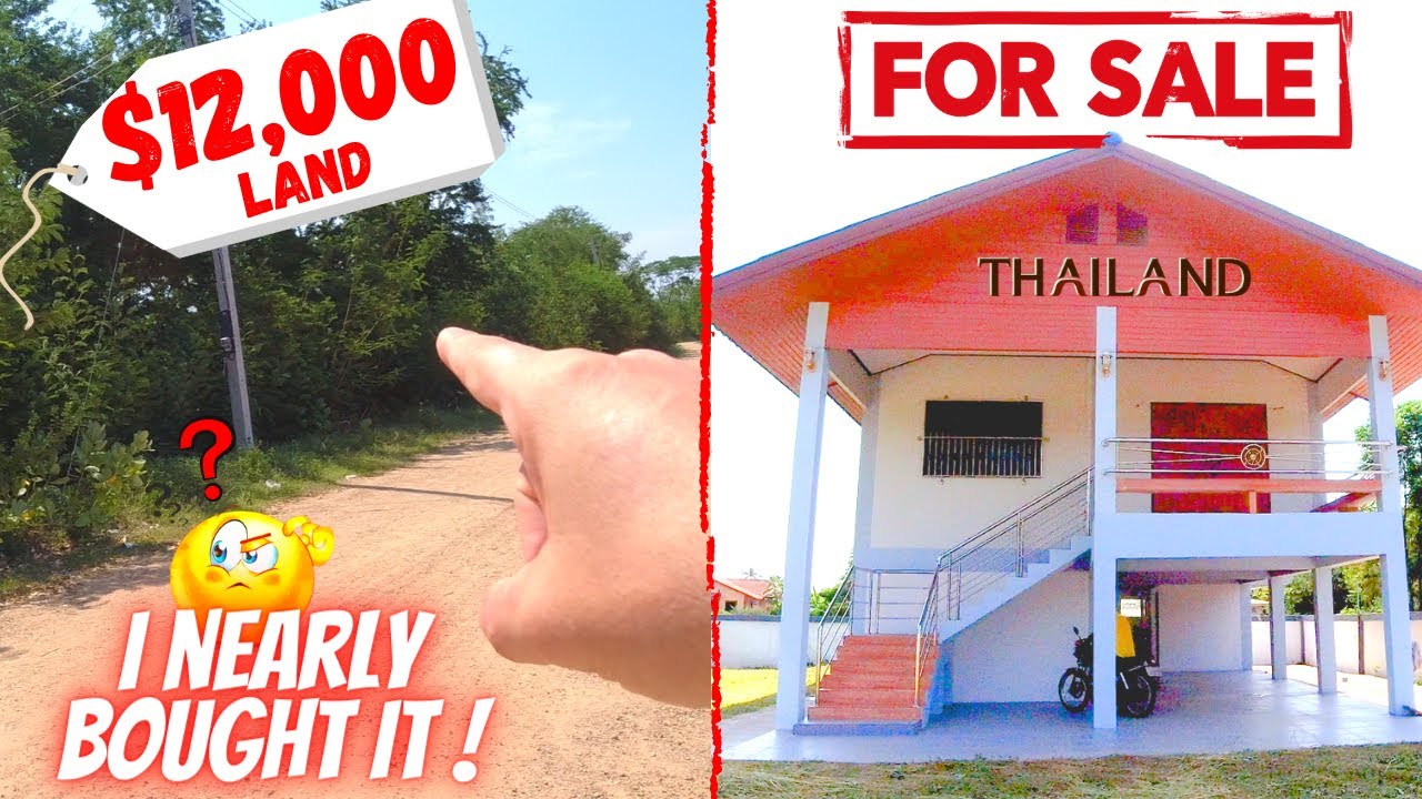 OUR $12,000 LAKESIDE LAND (that got away) & I Check Out A Lakeside House For Sale In North Thailand.