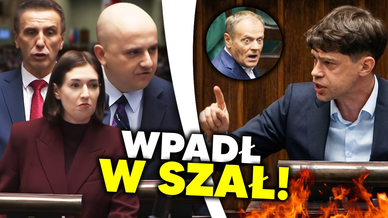 KOŁODZIEJCZAK TAK WŚCIEKŁY TO NIE BYŁ OD DWÓCH LAT! BURZA W SEJMIE! 