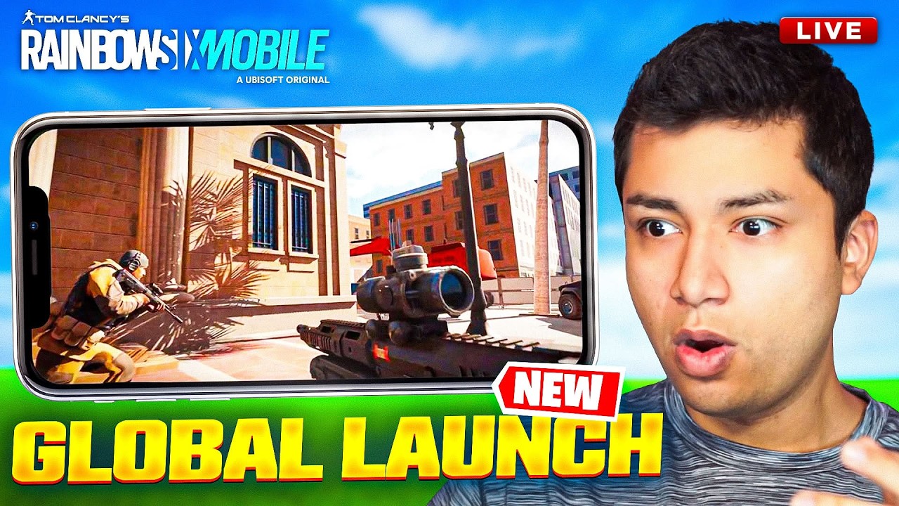 (Vertical) 🔴 RAINBOW 6 MOBILE GLOBAL LAUNCH! GAMEPLAY LIVE