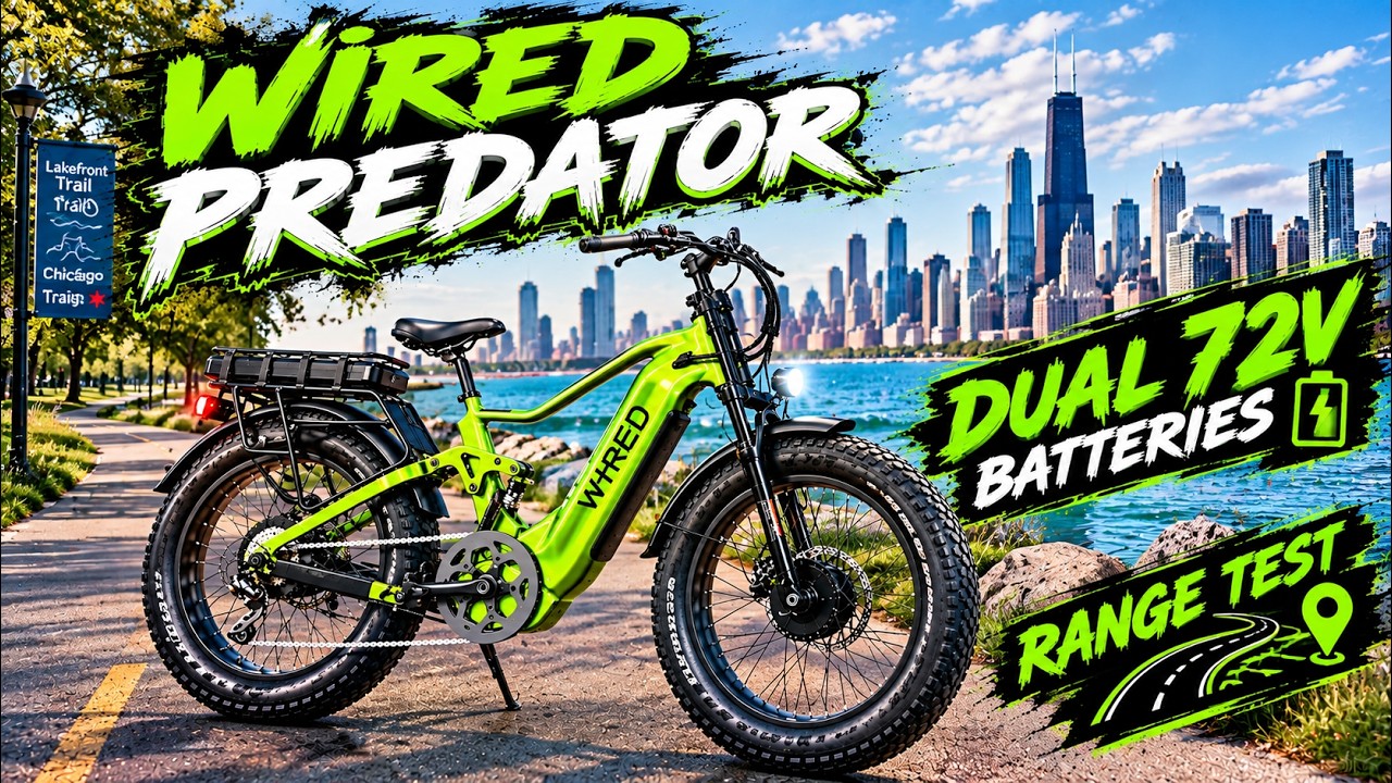 WIRED Predator, 72V, Dual Motor *Range Test*