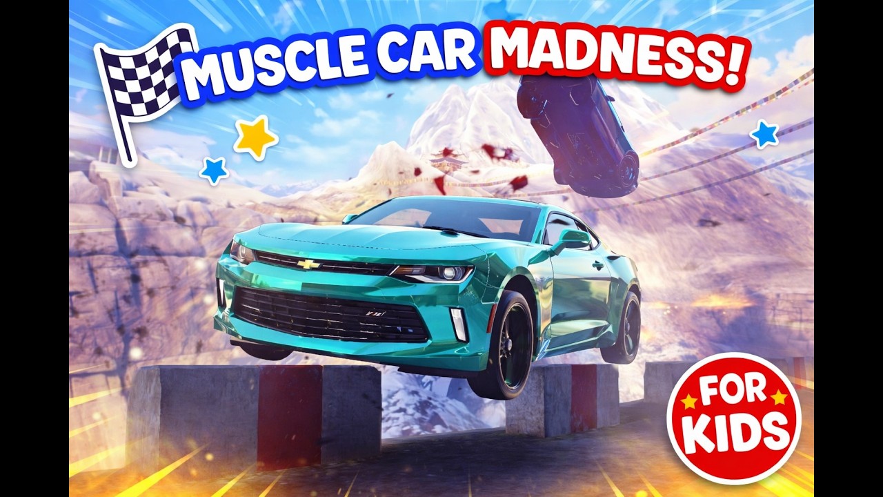 Muscle Car Madness!  AsphaltGameplay - Camaro LT
