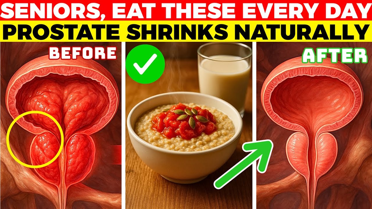 Prostate Health After 65: 10 Meals That May Shrink an Enlarged Prostate! Senior Health Tips