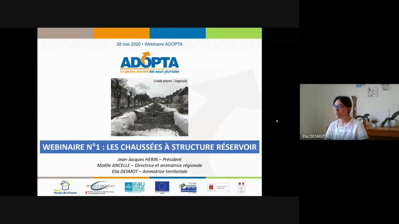 CHAUSSÉES À STRUCTURE RÉSERVOIR - webinaire ADOPTA