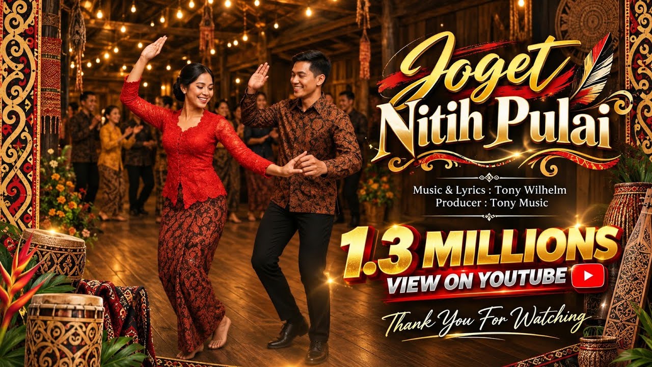 Joget Nitih Pulai - Lagu Iban 