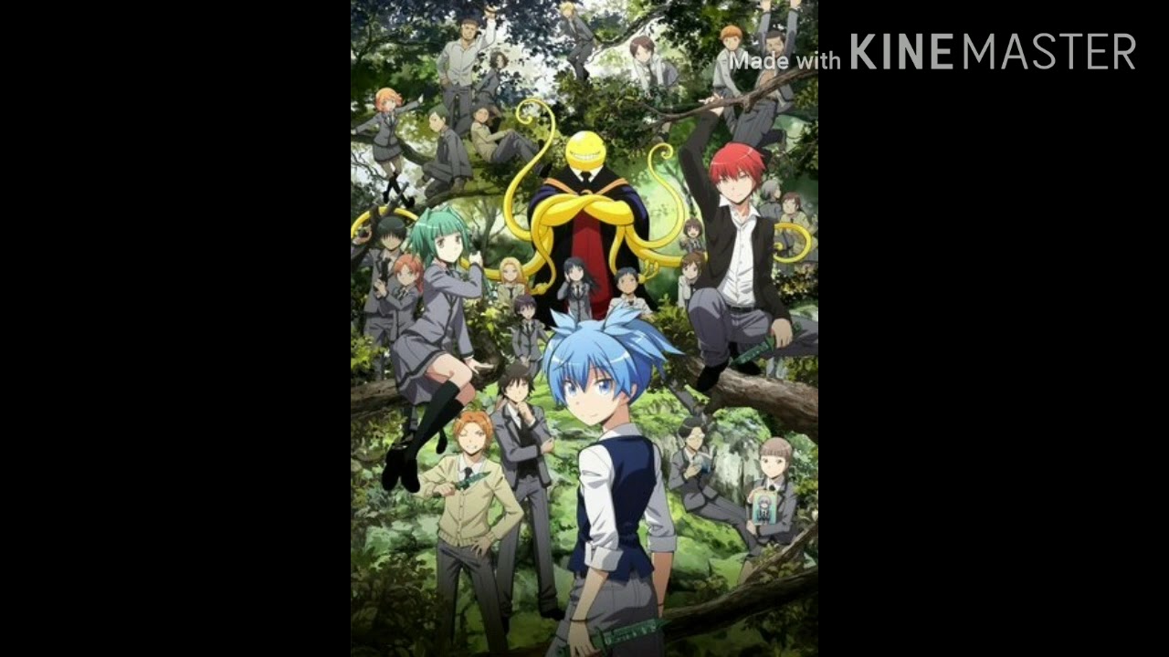 assassins classroom tabidachi no uta 1 hours lyrics in description