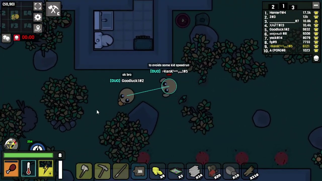 devast io ghoul mode, dumb friend mistake (feat goodluck1)