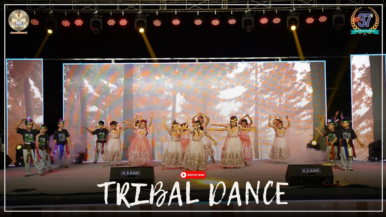 TRIBAL DANCE 4K | Grade 2 | Spectra 25 | Sakthi School Kallakurichi | Annual Day Celebrations