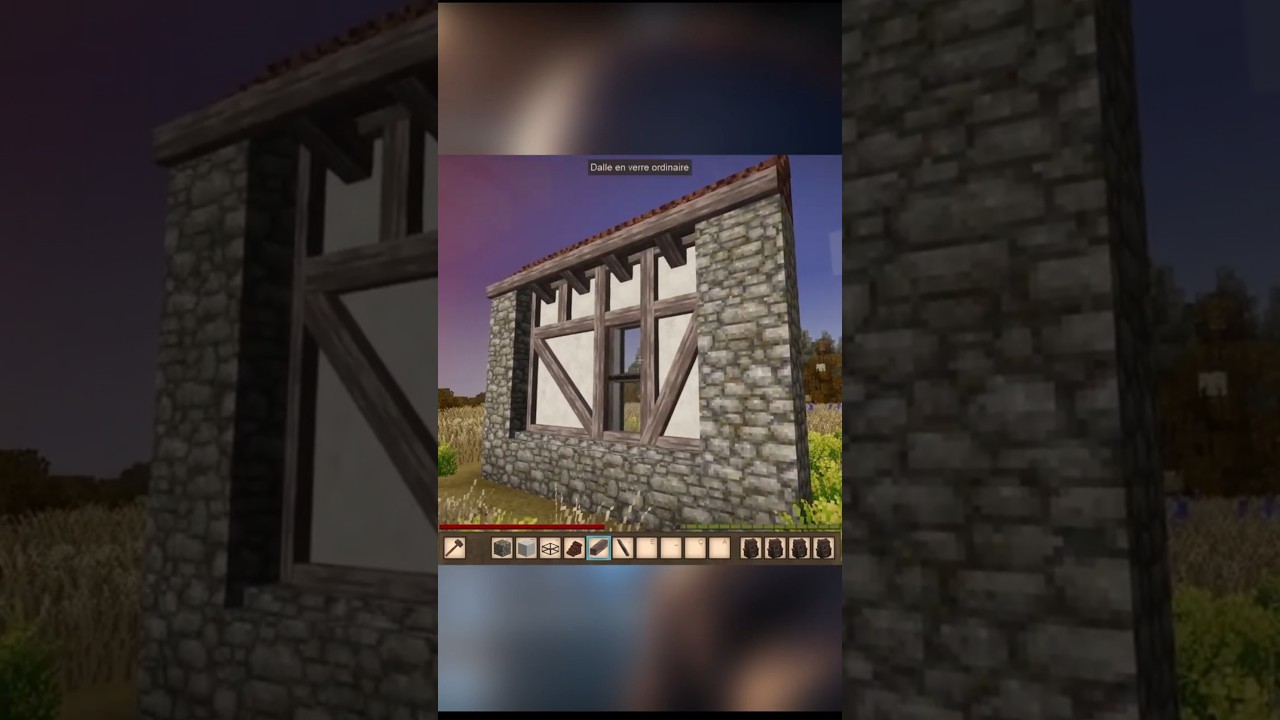Building a Medieval Wall in Vintage Story &ndash; Quick & Easy Tutorial ! #vintagestory