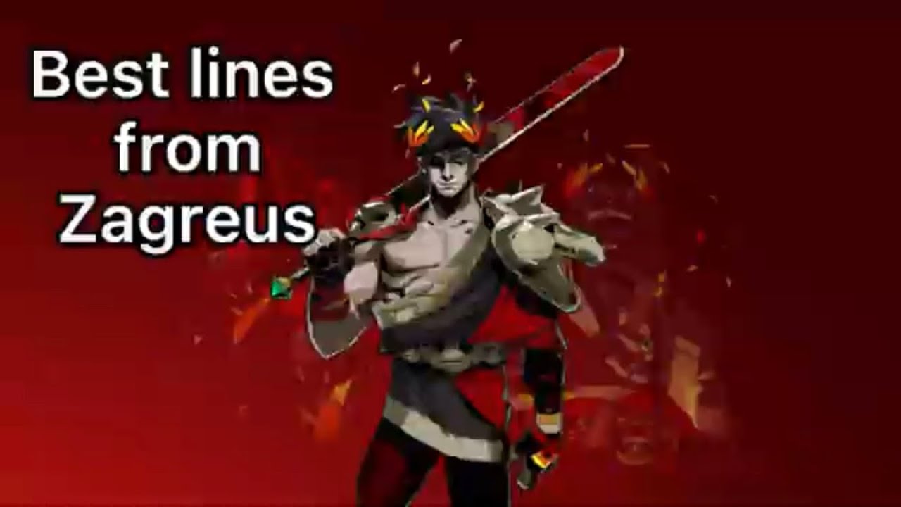 The many quotes of Zagreus, Prince of the Underworld