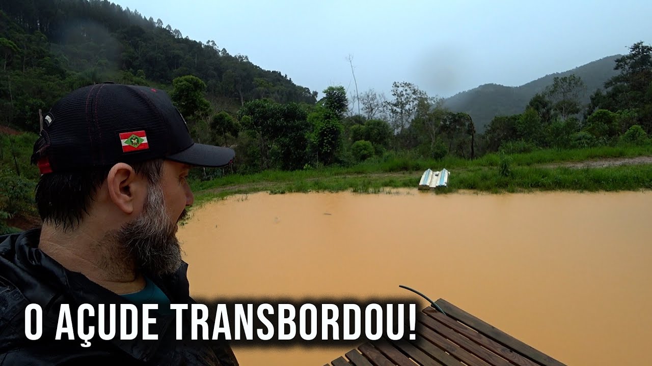 Visitando o sítio durante a tempestade!