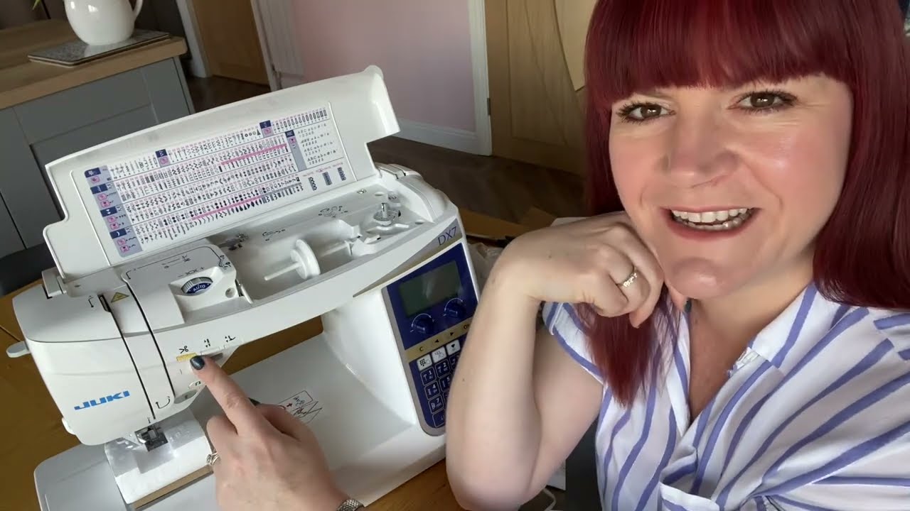 Juki DX7 Sewing Machine Unboxing Part 1 / March 22