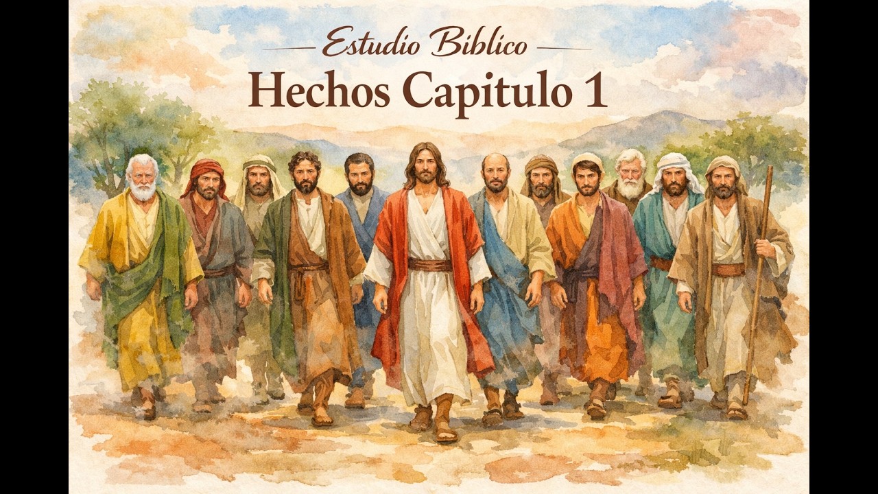 Estudio Bíblico Hechos  capítulo 1