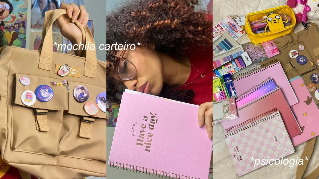 meu material escolar 2023 ☆ *faculdade*