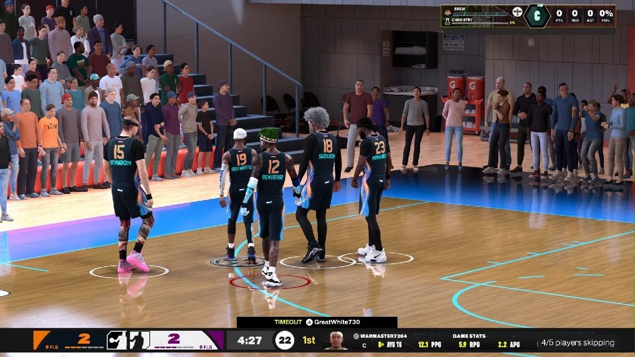 NBA 2K26 Hard fought Random Rec.