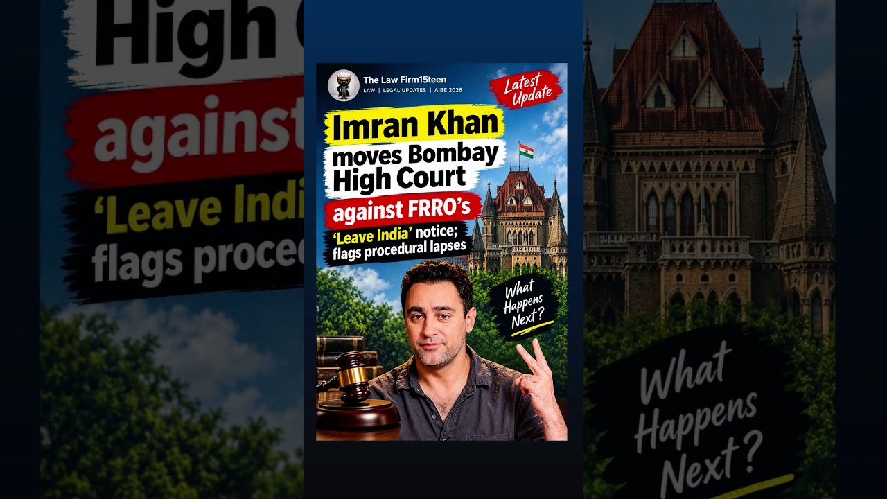 Imran Khan Moves Bombay High Court Against FRRO &lsquo;Leave India&rsquo; Notice | Legal News