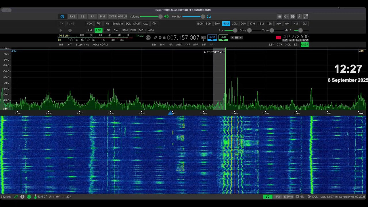 SunSDR 4k test