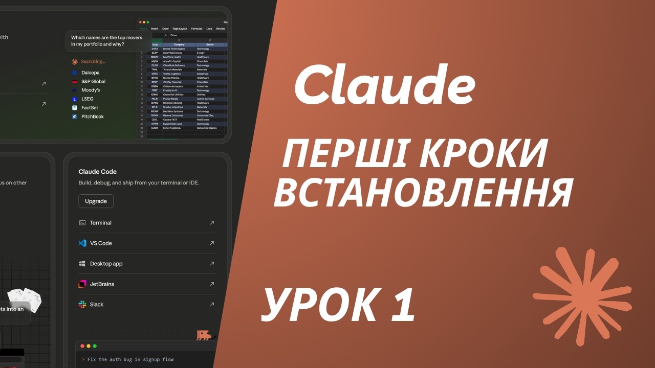 Claude: Від браузера до термінала. Встановлення та старт | Урок 1