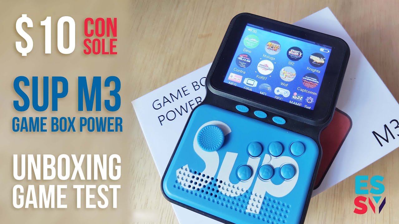 SUP M3 Game Box Power Hands-On : Unboxing / Game Test