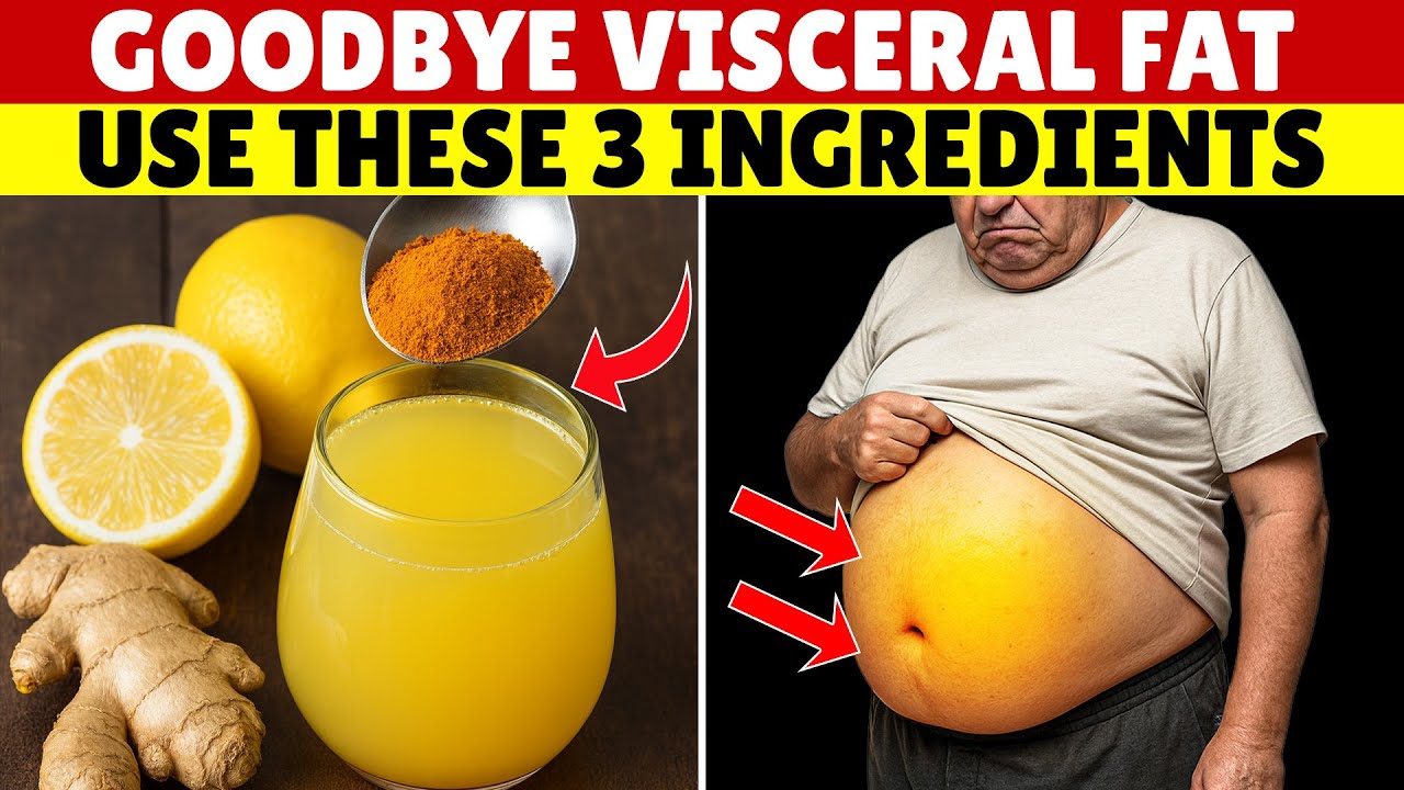 Over 60? These 3 Kitchen Ingredients Melt Belly Fat FAST