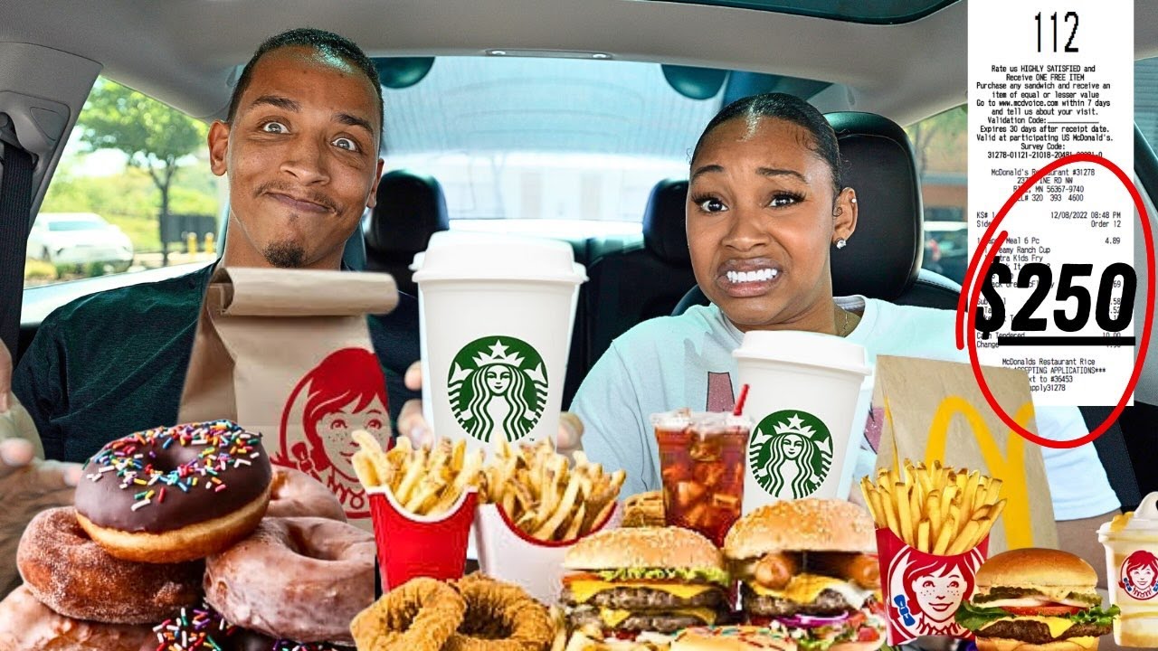 WE LET THE PERSON IN FRONT OF US ORDER OUR MEALS FOR 24 HRS