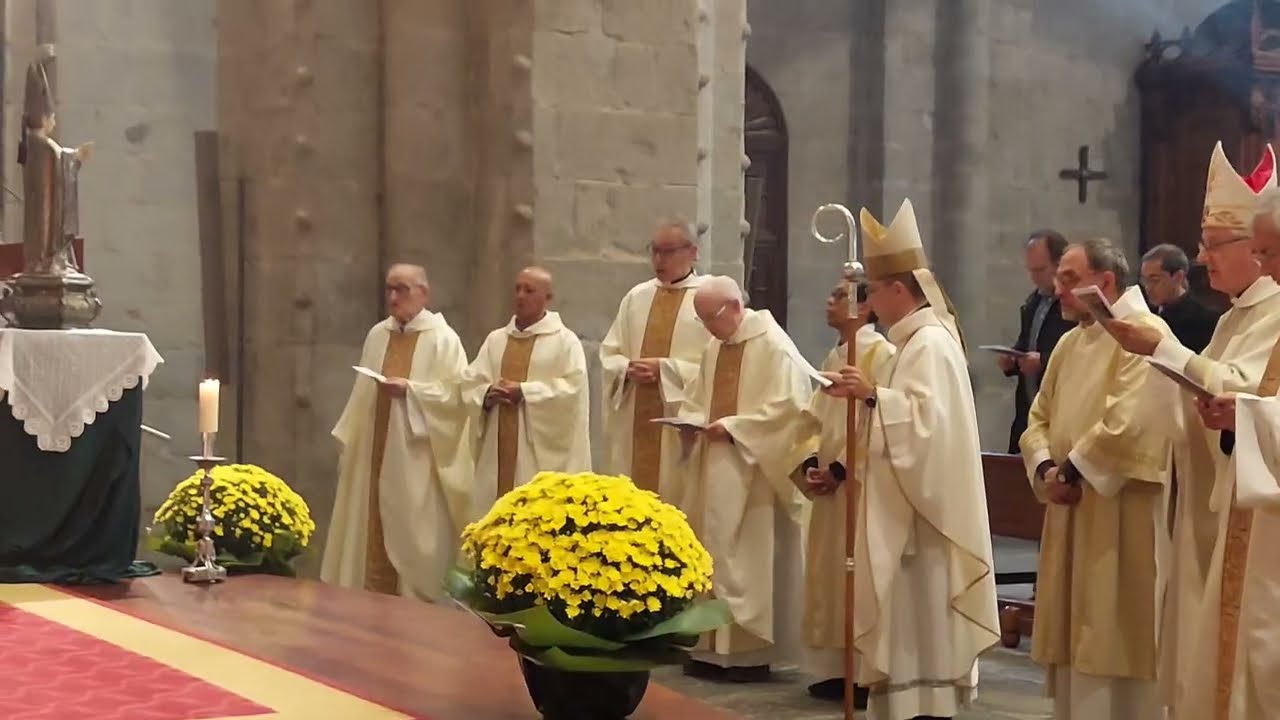 Celebració de la Solemnitat de Sant Ermengol a la Catedral d'Urgell
