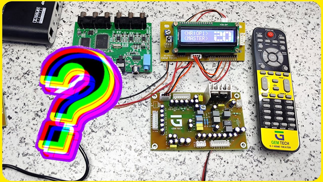 HD Rush Box Merge With Gem Tech Remote Kit | All options in Remote தமிழில்