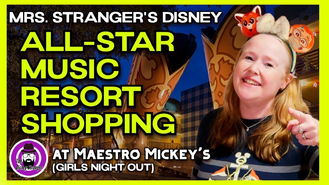 DISNEY MERCH SHOPPING | All-Star Music Resort | Maestro Mickey's