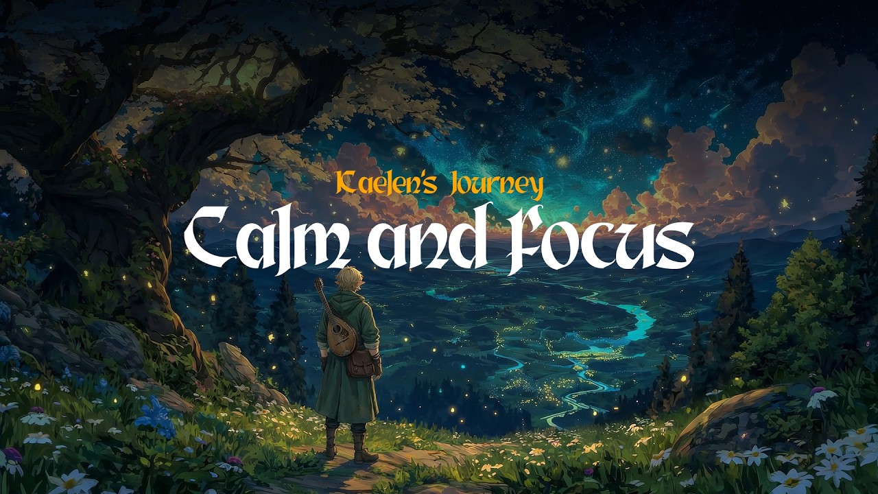 Nostalgic Medieval Celtic for Calm and Focus | Kaelen's Journey