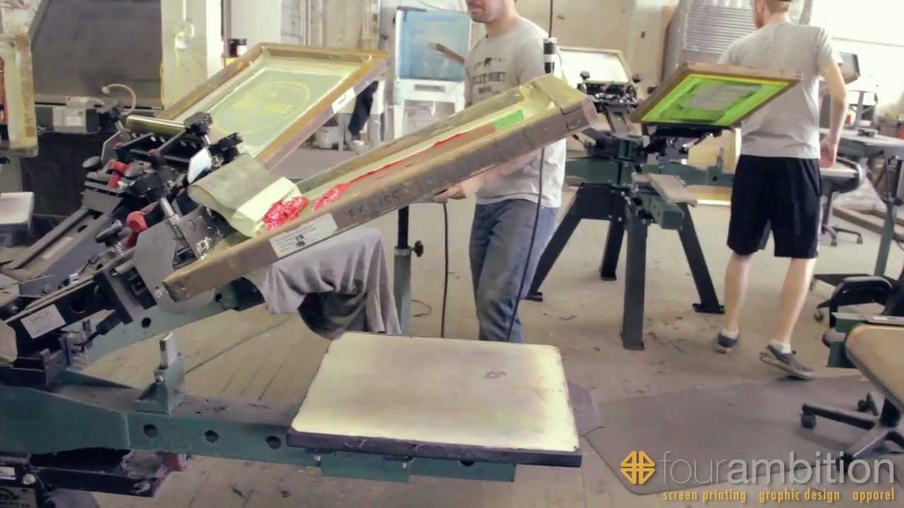 How To Screen Print -Step by Step process